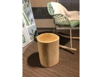 Tavolino Ceppo in legno Alf sconto del 40%