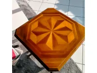 Tavolino Tavolino con intarsio a stella  della marca Artigianale a prezzi convenienti - 50%