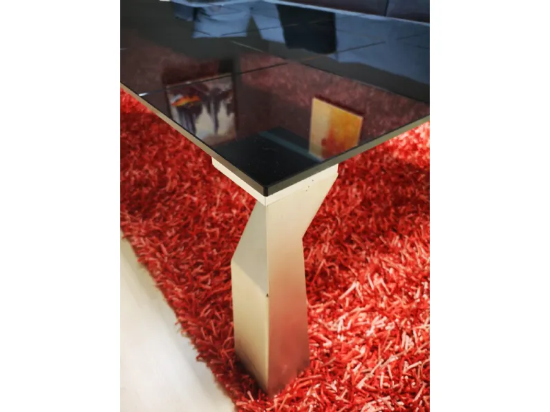 Tavolino Foix Flai design in vetro in Offerta Outlet