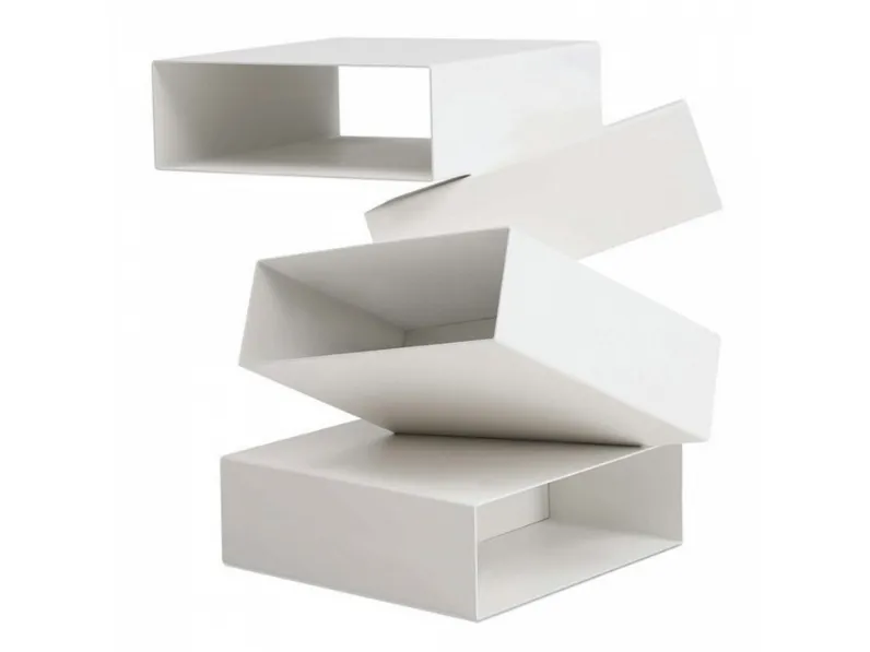 Tavolino in stile Design in laccato opaco Porro Balancing boxes