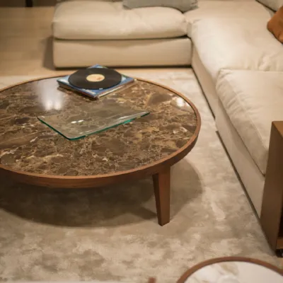 Tavolino in stile Design in legno Flexform Dida