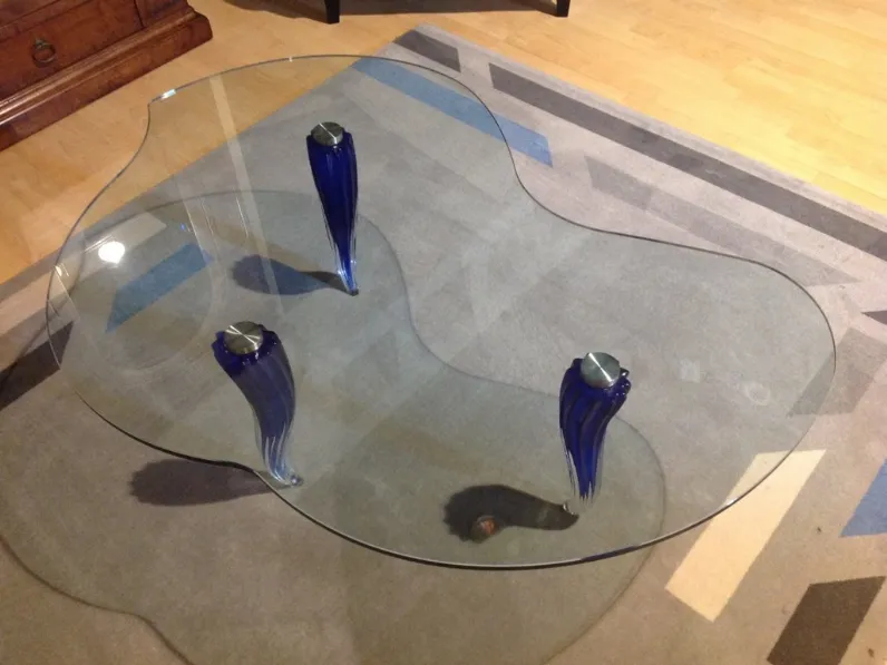 Tavolino Jolly Miniforms in vetro a prezzo scontato