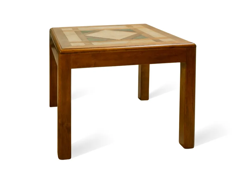 Tavolino Marmo Artigianale in legno in Offerta Outlet