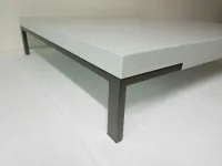 Tavolino Romeo grigio lucido 92x92x22 Zanotta SCONTO del 78%