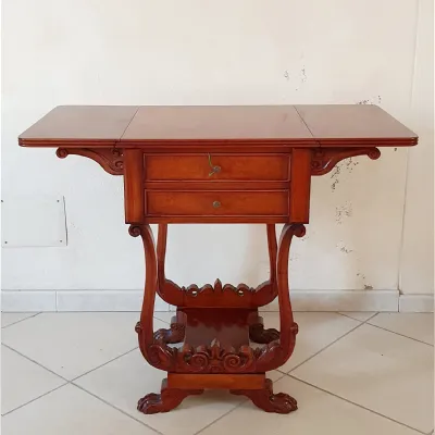 Tavolino Collezione esclusiva modello Tavolino servant stile inglese apribile in OFFERTA OUTLET