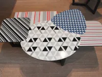 Tavolino design Doppler low di Bonaldo a prezzo ribassato