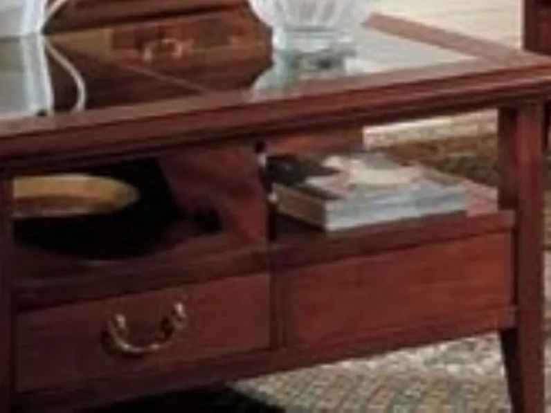 Tavolino Tavolino da salotto con 6 cassetti scontato del 40% Artigianale SCONTO del 40%