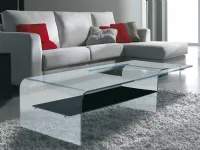 Tavolino Tavolino mod.mercurio in vetro curvo scontato del 30% in stile Moderno Artigianale a prezzo scontato