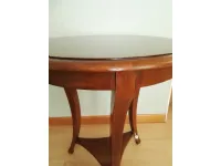  Tavolino classico in legno tondo