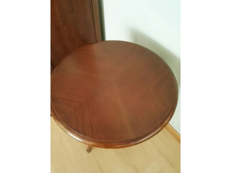  Tavolino classico in legno tondo