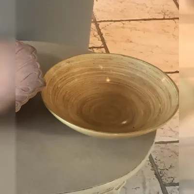 Oggettistica design Vaso piatto bambu di 3f a prezzo ribassato