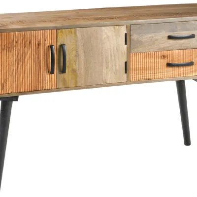 Consolle Credenza 2 cassetti 2 sportelli piccadylli vintage  Outlet etnico in stile design scontata