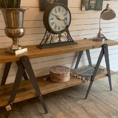 Tavolo consolle modello Console Dialma brown a prezzo scontato