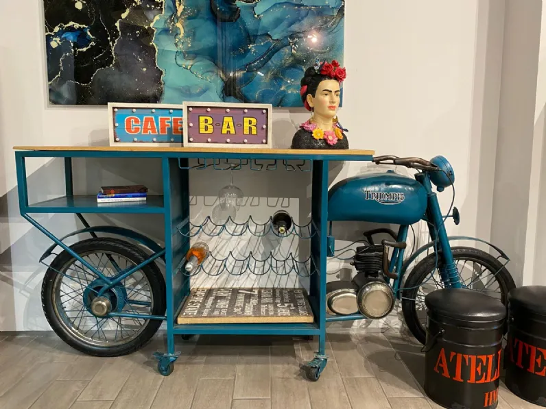 Tavolo consolle modello Bar moto Collezione esclusiva in Offerta Outlet