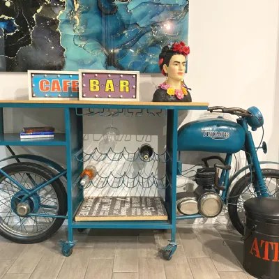 Tavolo consolle modello Bar moto Collezione esclusiva in Offerta Outlet