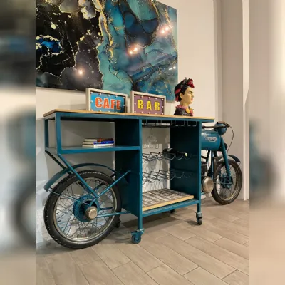 Tavolo consolle modello Bar moto Collezione esclusiva in Offerta Outlet