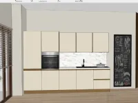Cucina a PREZZI OUTLET in laminato opaco Gicinque -35%
