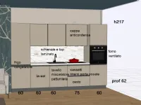 Cucina 315 promo smart master kitchen di Gicinque scontata -38%