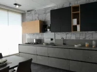 Cucina altri colori design lineare Metropolis  Stosa in Offerta Outlet