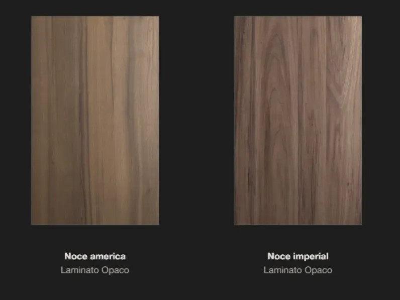 Cucina Arredo3 moderna lineare rovere chiaro in laccata opaco Cucina kali composizione 13