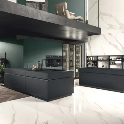Cucina altri colori design con isola Area 22 Dibiesse a soli 6760