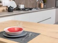 Cucina con penisola moderna altri colori Stosa Infinity a soli 6600