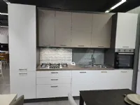 Cucina a PREZZI OUTLET in laminato materico Artigianale -50%