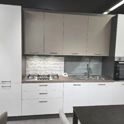 Cucina a PREZZI OUTLET in laminato materico Artigianale -50%
