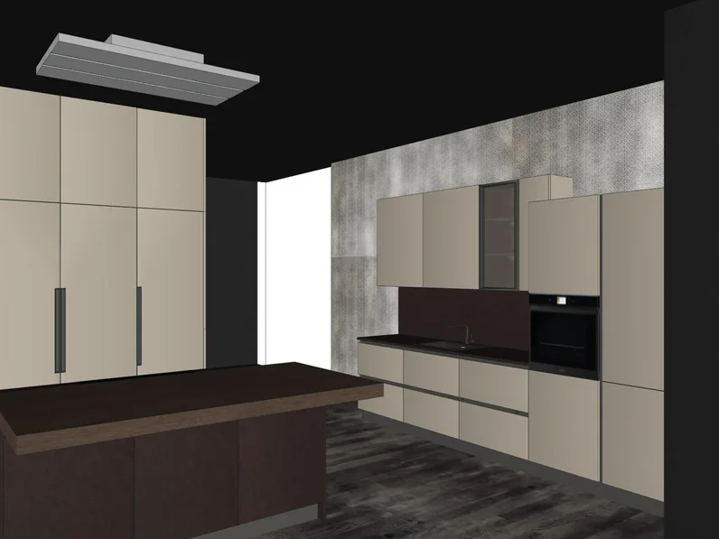 Cucina Immagina neck mathera di Lube cucine in offerta -62%
