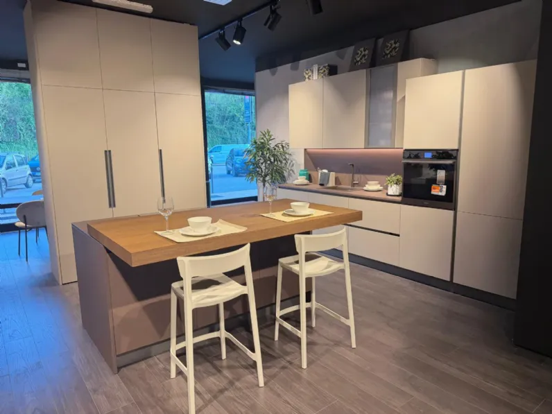 Cucina Lube cucine Immagina neck mathera OFFERTA OUTLET sconto 50% 