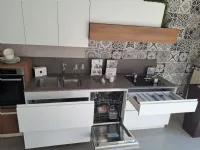 Cucina a PREZZI OUTLET in laminato materico Stosa -45%