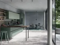 Cucina a PREZZI OUTLET in laminato opaco Ar-due -25%