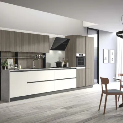 Cucina a PREZZI OUTLET in laminato opaco Arredo3 -30%