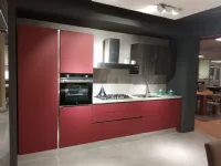 Cucina Gm cucine Ventidue pet rosso OFFERTA OUTLET sconto 50% 