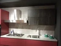 Cucina Gm cucine Ventidue pet rosso OFFERTA OUTLET sconto 50% 