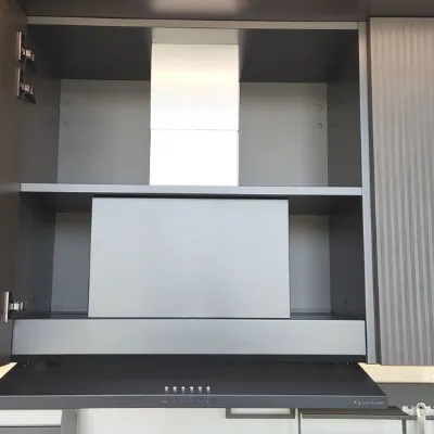 Cucina lineare moderna rovere moro Stosa Metropolis a soli 17450