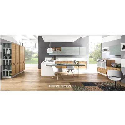 Cucina ad angolo moderna altri colori Arrex Curry a soli 4090