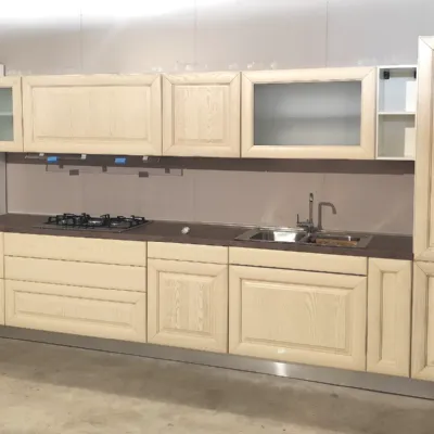 Cucina lineare provenzale bianca Arrex Lola decap� a soli 3200 Euro