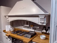 Cucina bianca provenzale ad isola Cucina artigianale  Artigianale in Offerta Outlet