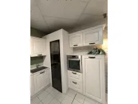 Cucina Maya moderna bianca Atra ad angolo scontata 38%
