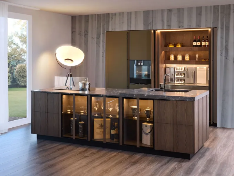 Cucina a PREZZI OUTLET in legno Diotti.com -36%