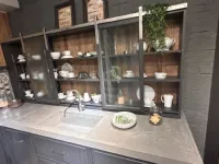 Cucina Brera v industriale antracite Marchi cucine ad angolo scontata 50%