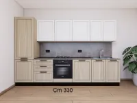Cucina a PREZZI OUTLET in legno Prima cucine -30%