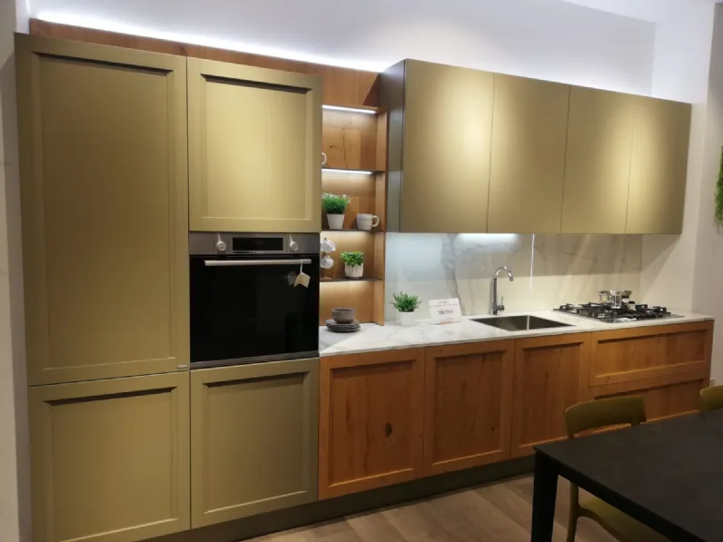 Cucina a PREZZI OUTLET in legno Veneta cucine -45%