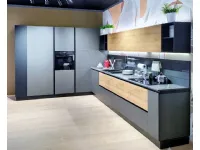 Cucina ad angolo in melaminico altri colori Rio a prezzo ribassato