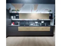 Cucina ad angolo in melaminico altri colori Rio a prezzo ribassato