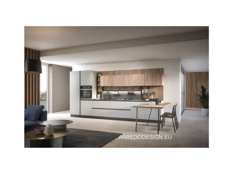 Cucina lineare moderna altri colori Prima cucine Hera a soli 4550