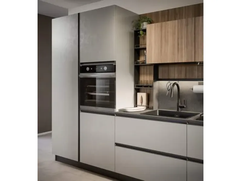 Cucina a PREZZI OUTLET in melaminico Prima cucine -30%