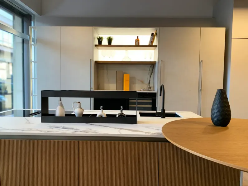 Cucina Kappa 105 con isola Zecchinon con un ribasso imperdibile
