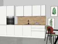 Cucina lineare in nobilitato altri colori 2026promosmart360 a prezzo scontato
